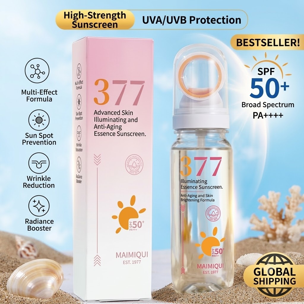 MAIMIQI 90g 377 Whitening Suns - огляд і ціна Spf 50 Sunscreen