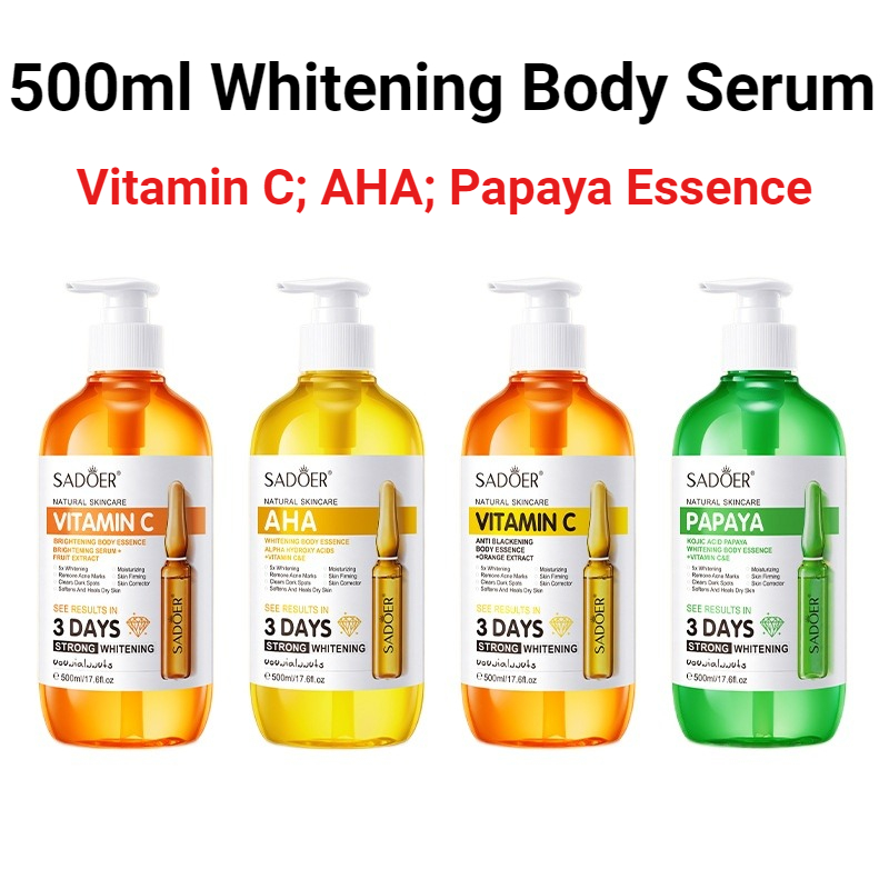SADOER AHA Whitening Body Esse - огляд і ціна Azelaic Acid Serum