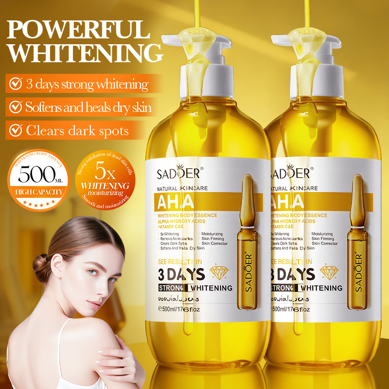 SADOER AHA Whitening Body Esse - огляд і ціна Azelaic Acid Serum