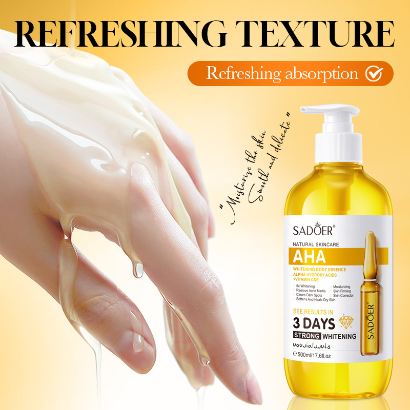 SADOER AHA Whitening Body Esse - огляд і ціна Azelaic Acid Serum