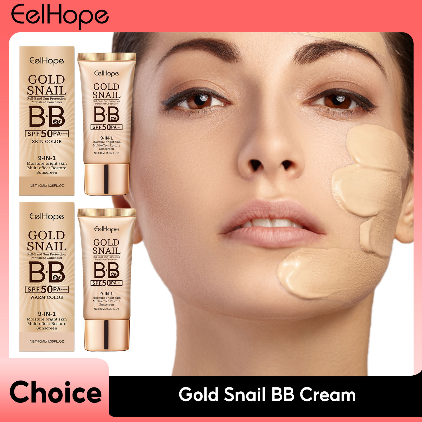 Gold Snail Sunscreen BB Cream  - огляд і ціна Spf 50 Sunscreen
