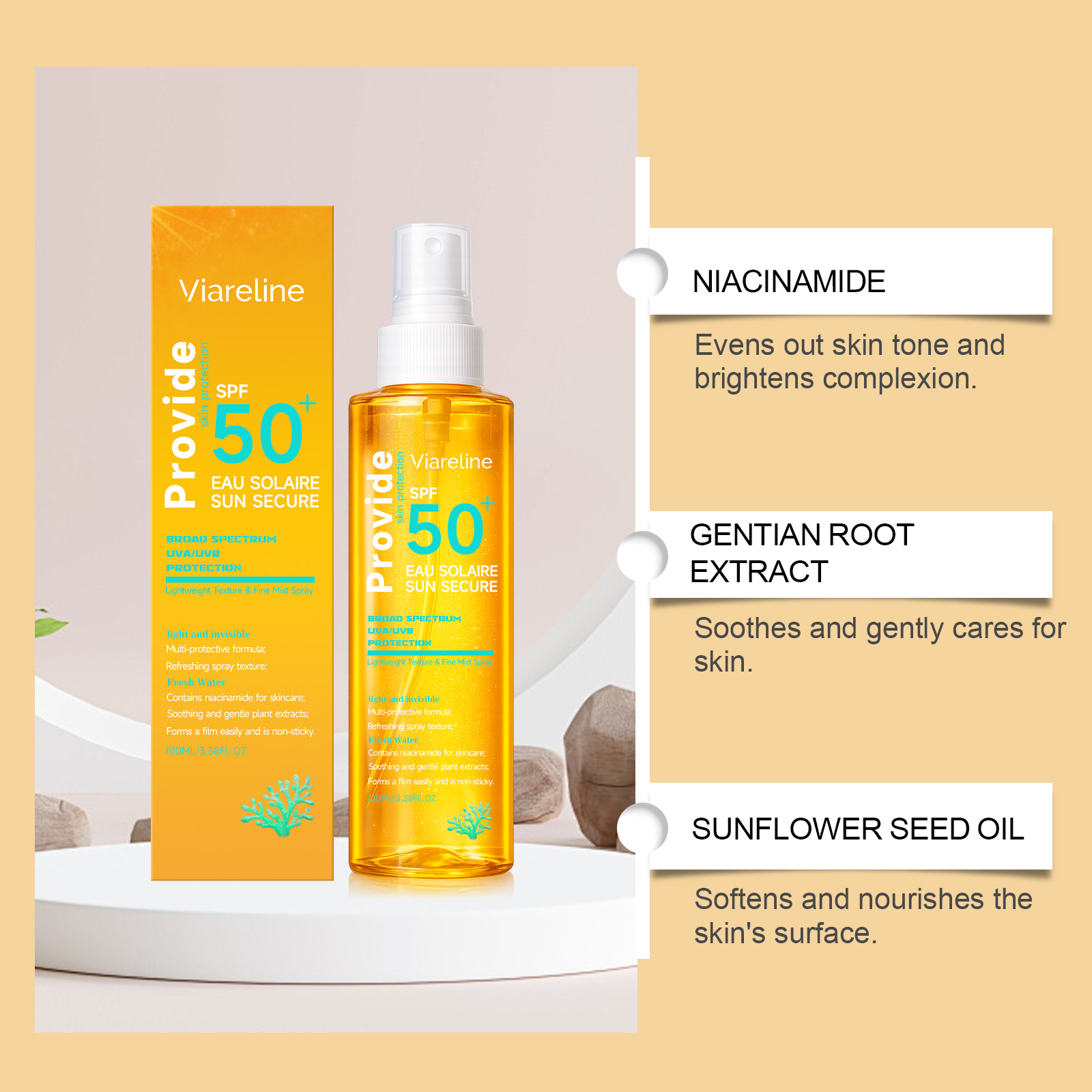 Hydrating  Invisible Sunscreen - огляд і ціна Spf 50 Sunscreen