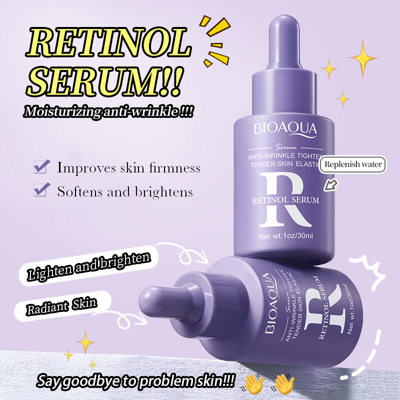 BIOAQUA Retinol Anti Wrinkles  - огляд і ціна Skincare Glad2Glow