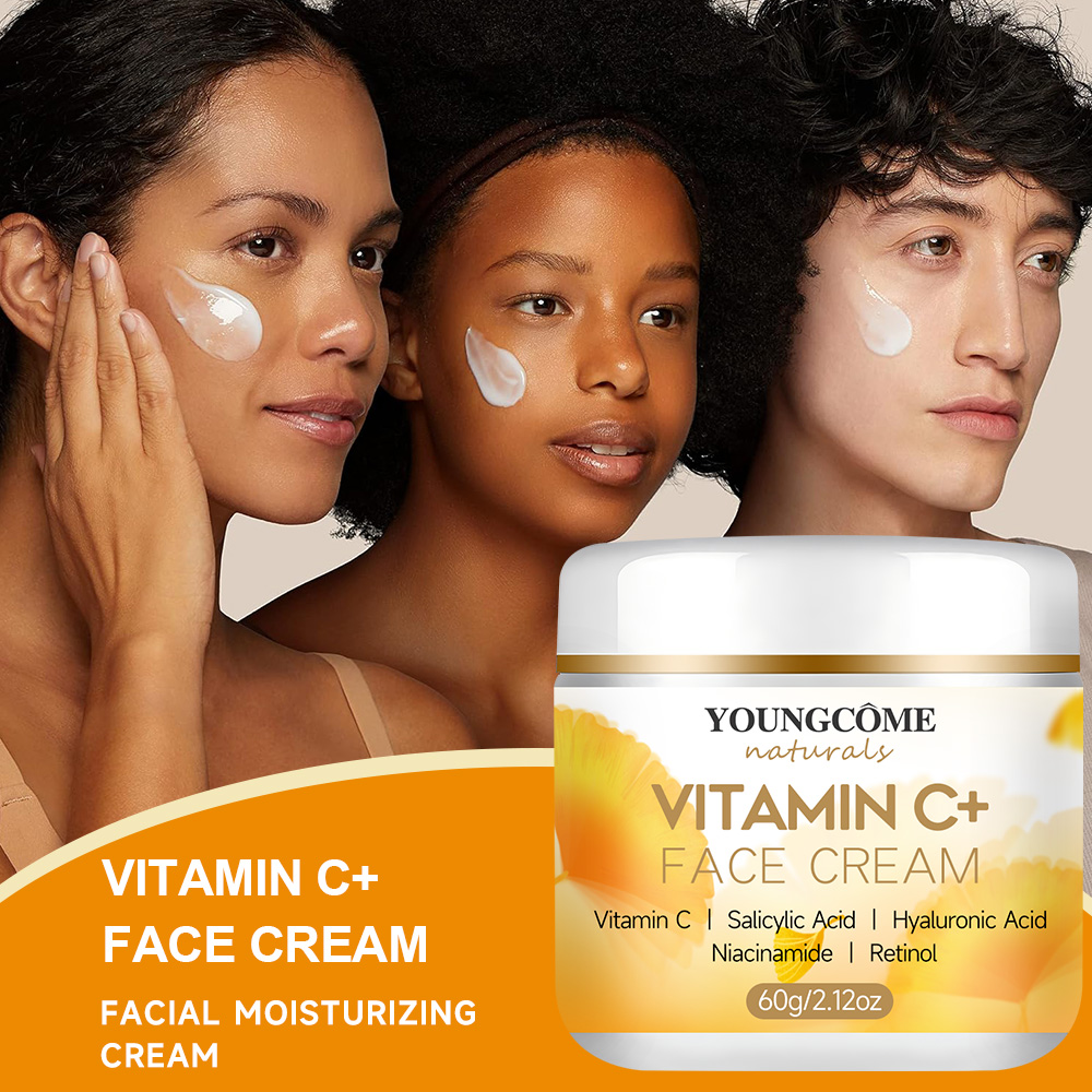YOUNGCOMEN Vitamin C Face Crea - огляд і ціна Skincare Glad2Glow