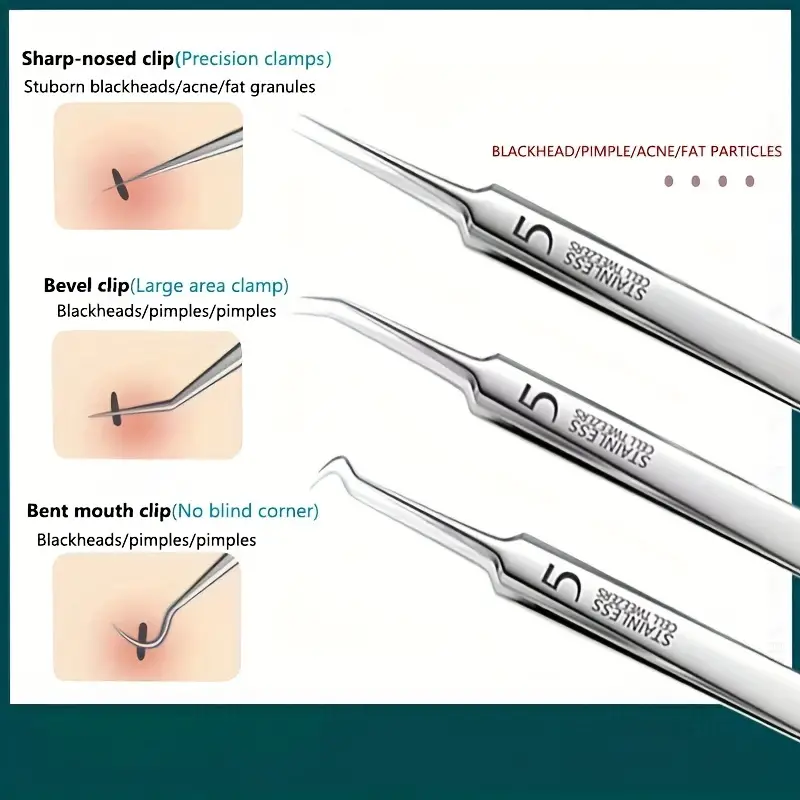 3-8Pcs Acne Needle Tool Set Pi - огляд і ціна Skincare Ingredients Checker