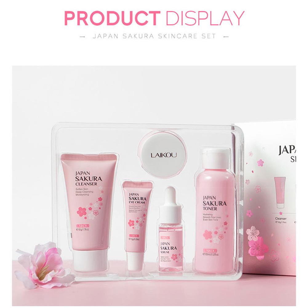5/3pcs/Set Sakura Skin Care Se - огляд і ціна Skincare Glad2Glow