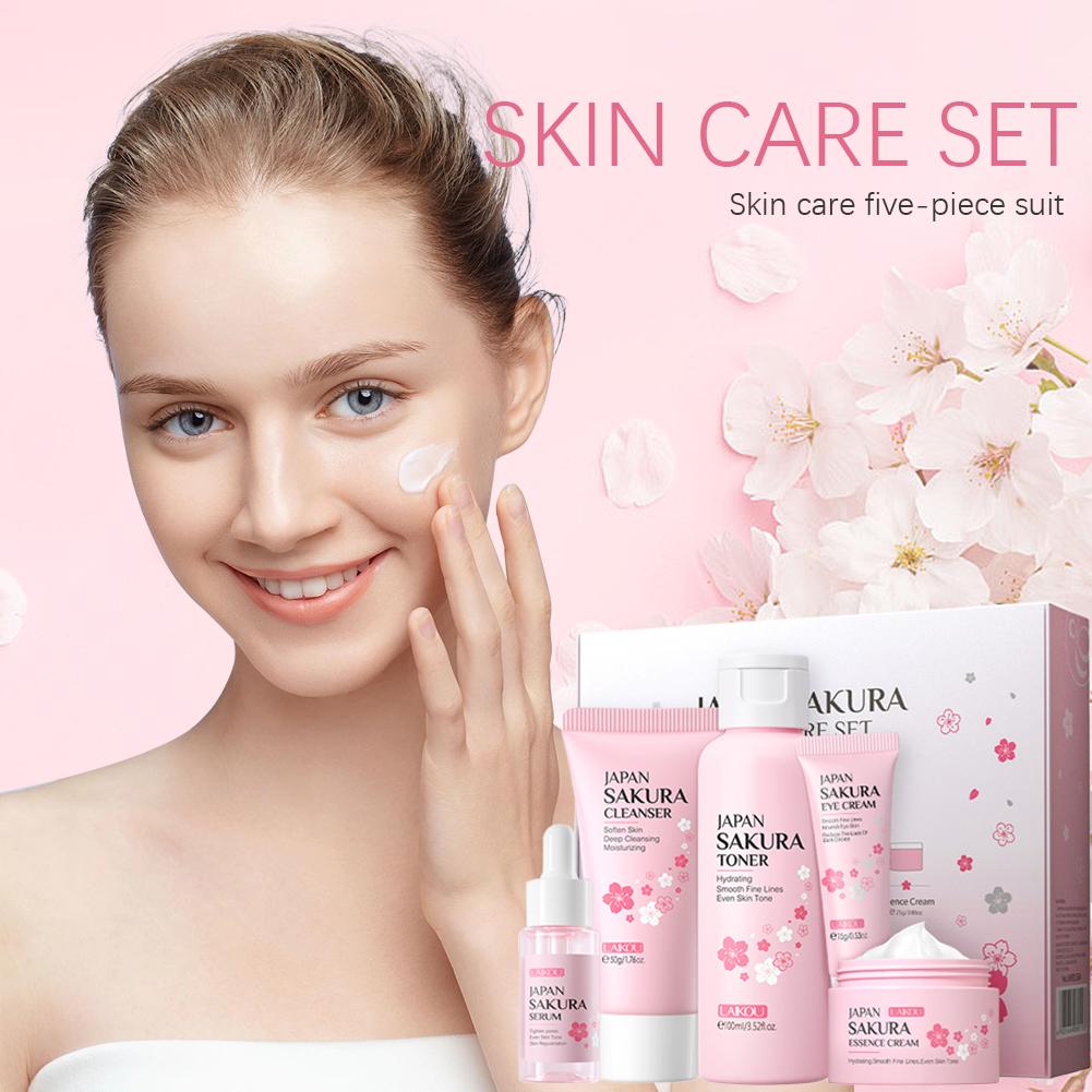 5/3pcs/Set Sakura Skin Care Se - огляд і ціна Skincare Glad2Glow