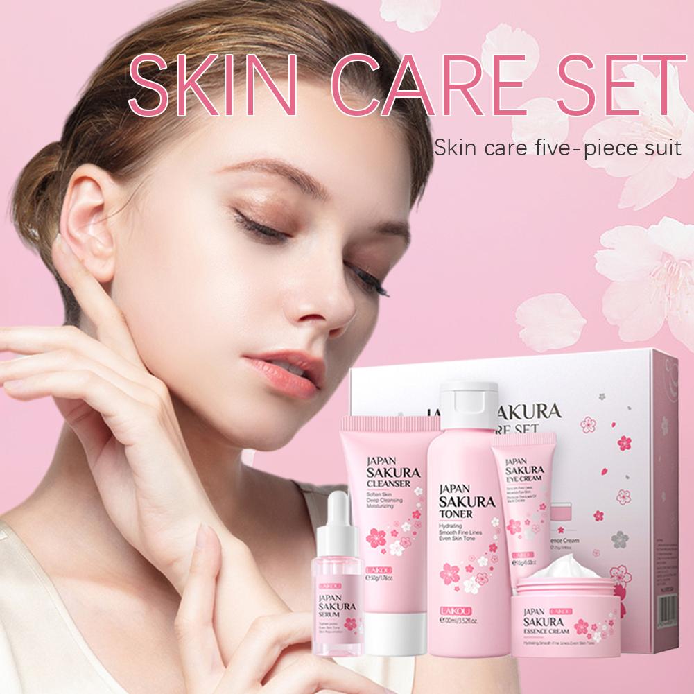 5/3pcs/Set Sakura Skin Care Se - огляд і ціна Skincare Glad2Glow