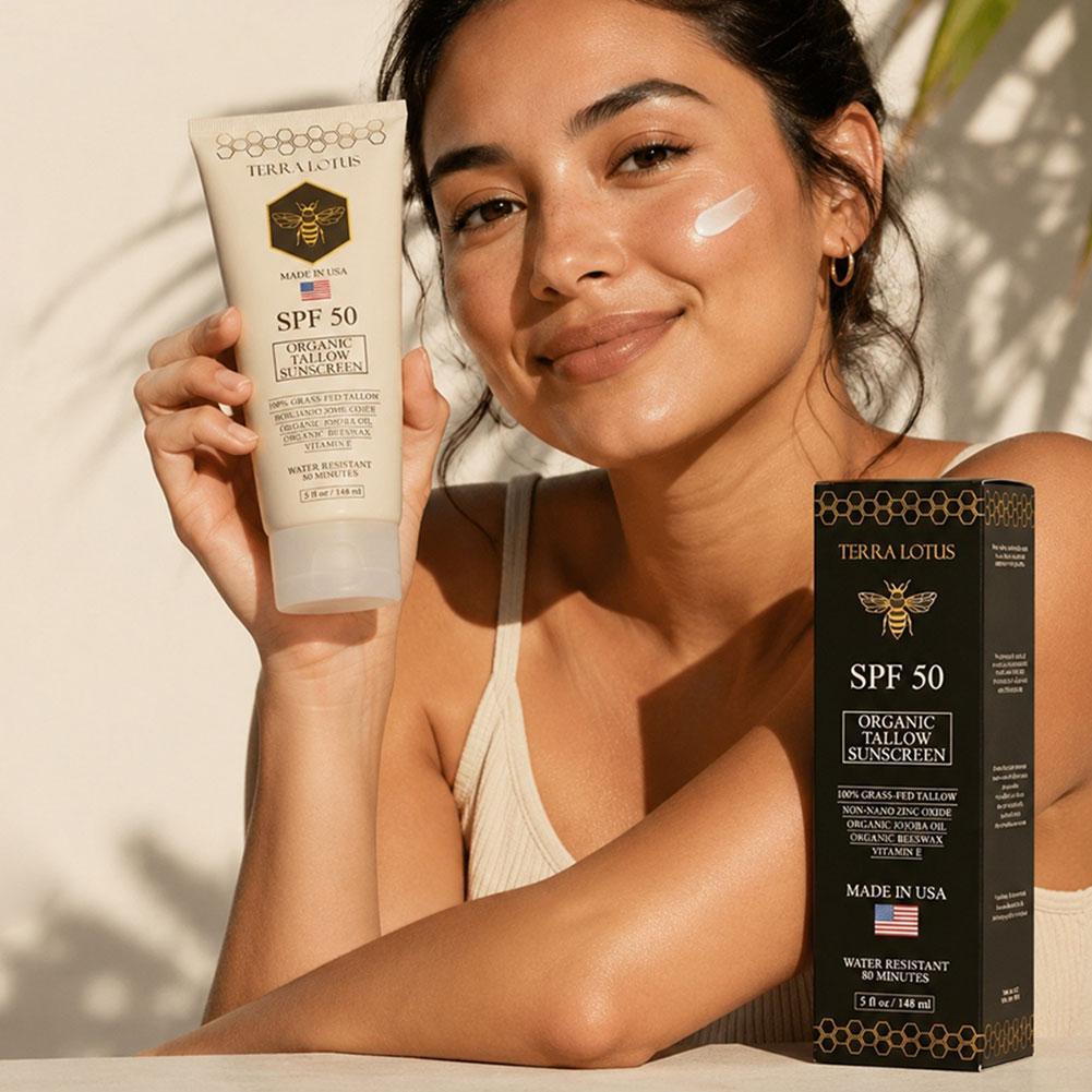 Organic Tallow Sunscreen SPF 5 - огляд і ціна Spf 50 Sunscreen