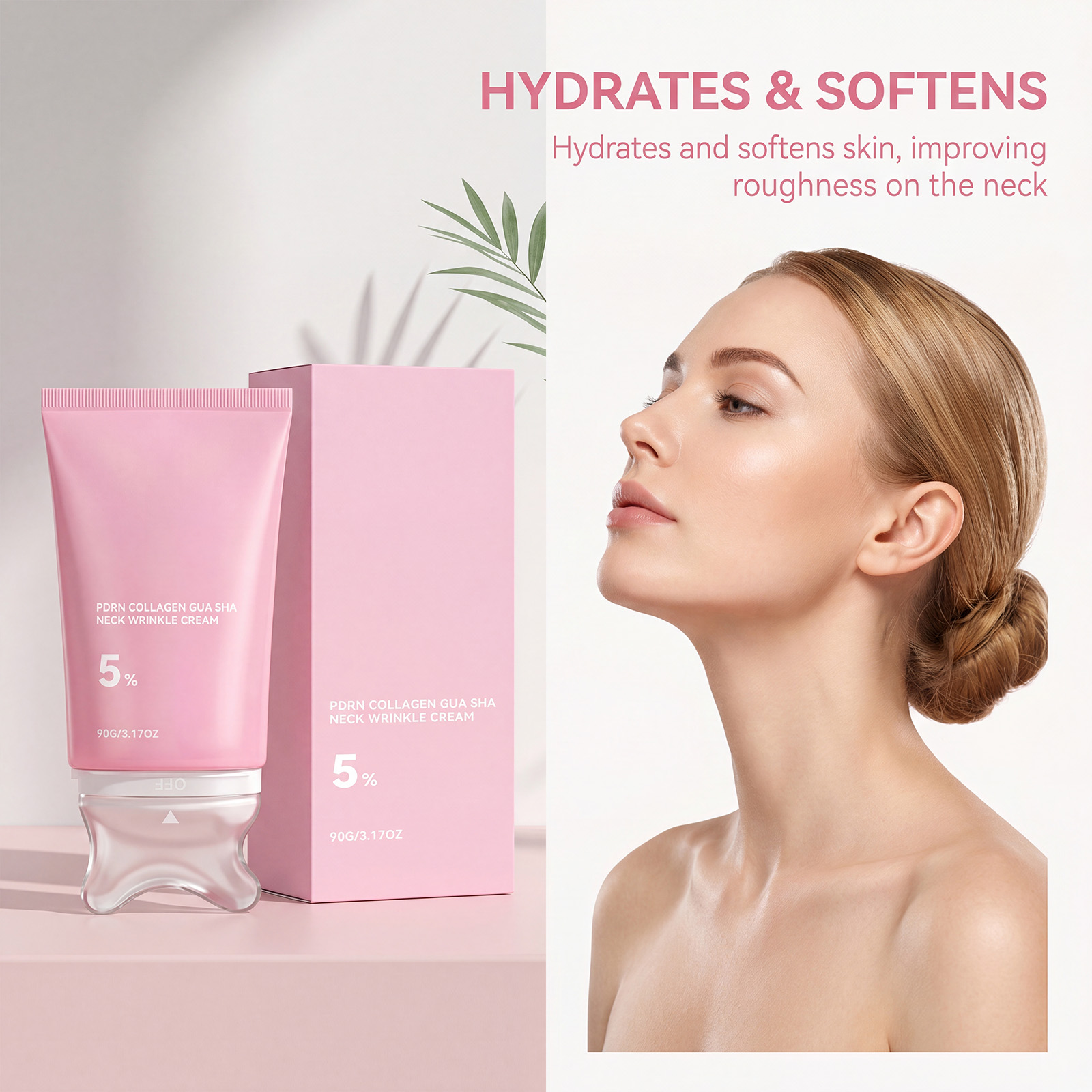 Collagen Neck Cream Massage Li - огляд і ціна Skincare Glad2Glow