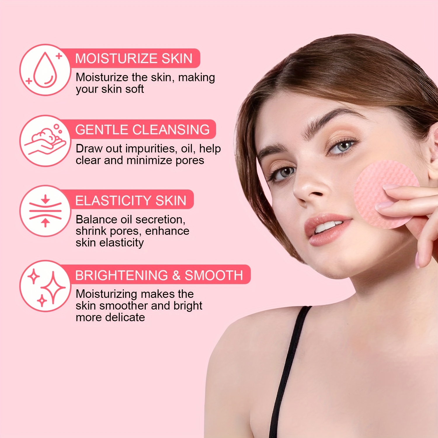100 PADS Collagen Gel Toner Pa - огляд і ціна Skincare Glad2Glow