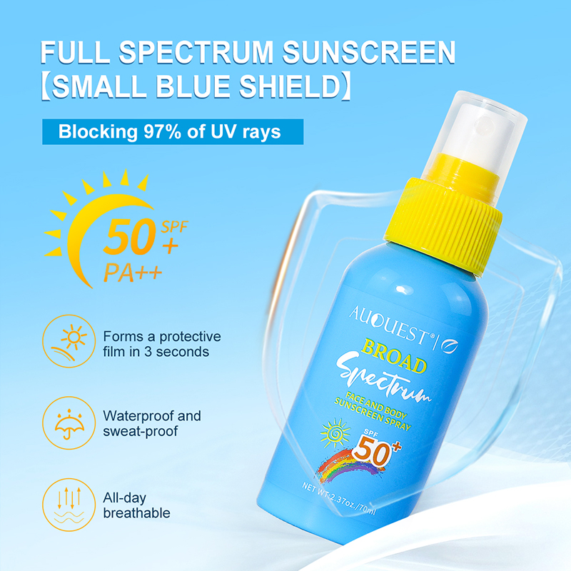 Facial & Body Sunscreen Spray  - огляд і ціна Spf 50 Sunscreen